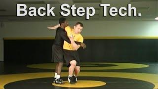 Back Step Skill for Throwing - Cary Kolat Wrestling Moves