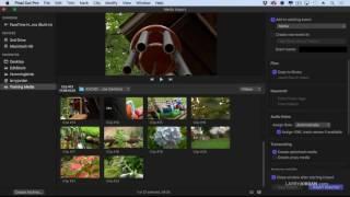 Tour the Media Import Window in FCPX (10.3)