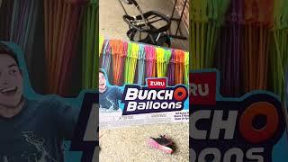 Summer Activities for Families Zuru Bunch O Balloons Self tying water balloons review how to use