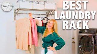 BEST Drying Rack for Laundry Room | Easy Install |  Wellex Laundry Rack Review