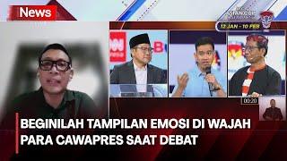 Bersaing Pesona di Debat Cawapres, Semua Kandidat Cawapres Tampilkan Emosi di Wajahnya