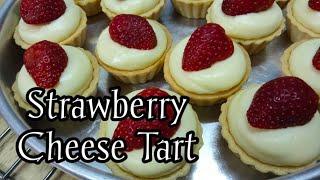 Strawberry Cheese Tart ala Cheff Katik