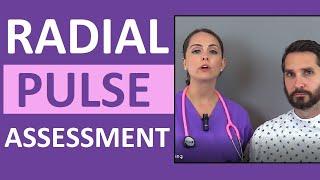 Radial Pulse Assessment and Palpation: Nursing, CNA Skill