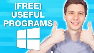 7 Free Windows Productivity Programs (So You Won't Be a Lazy Bum When Working From Home)