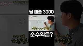 술집, 월매출 3,000만원 팔면 순수익은? #술집창업 #자영업 #프랜차이즈