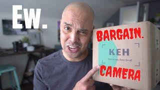 I look at a BARGAIN rated KEH camera.