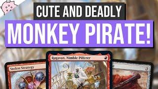 Cute & Deadly Monkey Pirate Commander | Ragavan, Nimble Pilferer | Modern Horizons 2 Spoiler | MTG