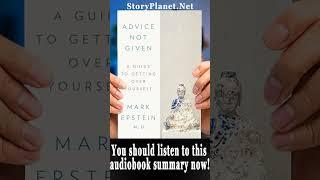 Audiobook Summary: Advice Not Given (English) Mark Epstein#books #audiobooksummary #audiosummary #a