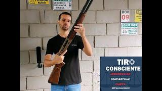 Espingarda Huglu Veyron calibre 12 GA - Teste