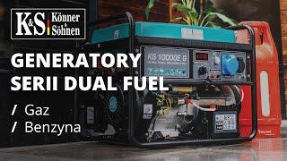 Generatory hybrydowe «Könner & Söhnen» serii DUAL FUEL