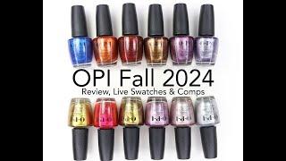 OPI Mettalic Mega Mix Fall 2024 Collection