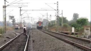 WCAM-2P on rampage with King Mumbai Rajdhani