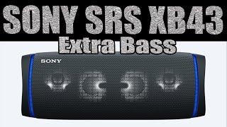 [Listen Yourself] Sony SRS XB43 Extra Bass / Bluetooth Speaker Sound Demo