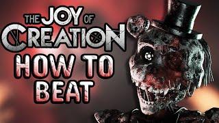 Tutorial on how to beat The Joy of Creation Demo [Tips and Tricks]