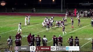 Red Bud vs Dupo Football | September 29, 2023