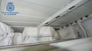 Three tonnes of cocaine found stashed in van roof in Spain