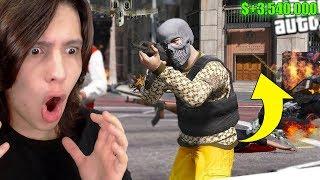 ROUBANDO O BANCO CENTRAL SEM MODS NO GTA 5!!! (Incrível)