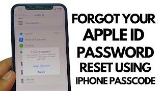 "Forgot Your Apple ID Password? Reset It Using Your iPhone Passcode!"