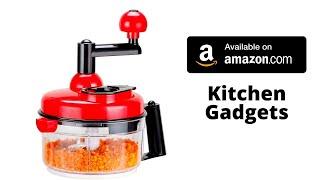 Time Saving Kitchen Gadgets on Amazon 2021 | Small Kitchen Organization | Dash Safe Slice Mandoline