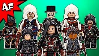 Custom Lego ASSASSIN'S CREED Minifigures Collection with Movie Comparisons