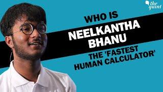 Meet Neelkantha Bhanu Prakash, World's 'Fastest Human Calculator' | Maths Day