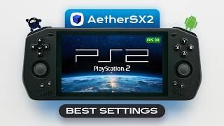 Best Settings for AetherSX2 for PS2 Games on Powkiddy X28 or Android Phone