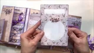 Prima Lavender Bloomin Marvelous Flip Folio Project Share