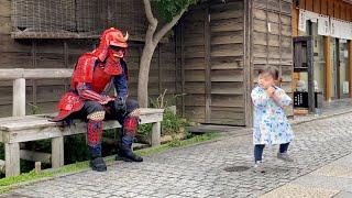 SAMURAI MANNEQUIN PRANK in JAPAN #05 / Kawagoe Saitama