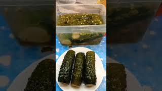 Вкусные огурчики круглый год