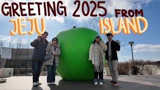 greeting 2025 from JEJU ISLAND | jeju island korea trip vlog