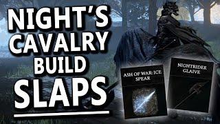 The Nightrider Glaive SLAPS - Nights Cavalry Build in Elden Ring