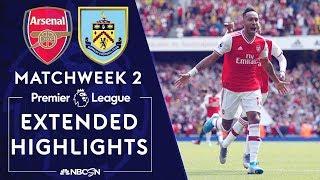 Arsenal v. Burnley | PREMIER LEAGUE HIGHLIGHTS | 8/17/19 | NBC Sports