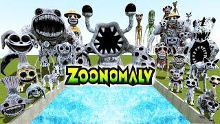 DESTROY ALL ZOONOMALY MONSTERS FAMILY in NEW MAP DEEP ICE (Garry's Mod Sandbox)