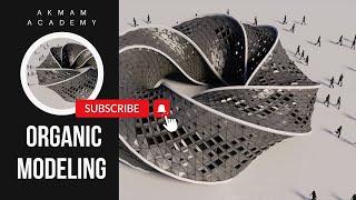 Organic Modeling 3Dmax and Parametric - Morpher modifier - اورجانيك مودلينج - #modeling