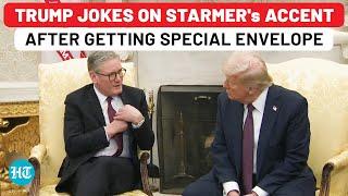 Trump Jokes On UK PM's Accent After Starmer Takes Out Special Envelope: 'Never Happened Before'| USA