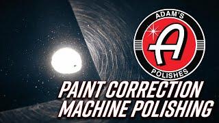 Paint Correction With Dual Action, Random Orbital Machine Polisher