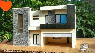 Maqueta de una casa (tutorial)