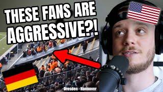  German Ultras Provocations  (American Reacts)