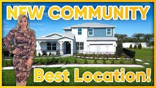 New Florida Homes for Sale located minutes from the Orlando International Airport!!