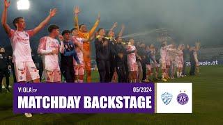 Matchday Backstage: TSV Hartberg - Austria Wien 0:1 (05/2024) #faklive #Veilchen #ViolaTV