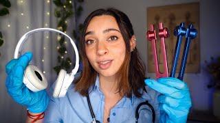 POV: DOTTORESSA TI CONTROLLA L'UDITO in ASMR