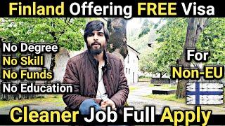 How to Apply Finland Work Visa Online | No IELTS | No Agent | Finland Work Visa | Jobs in Europe