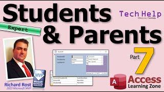 How to Properly Relate Students & Parents in a Microsoft Access Database, Part 7