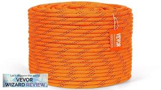 VEVOR Double Braided Polyester Rope 1/2 in x 220 ft 48 Strands Review