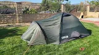 short video of the crua combo maxx tent