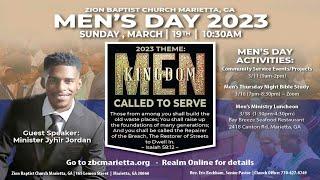 Sunday Service 3-19-2023 - Men's Day 2023