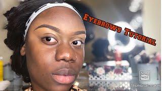 EYEBROWS TUTORIAL: BEGINNERS FRIENDLY ( Step by Step)