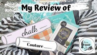 Chalk Couture ~ My first time using it and an honest review