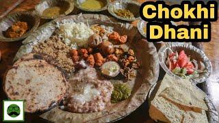 Famous Chokhi Dhani Thali in Jaipur || Best Indian Food