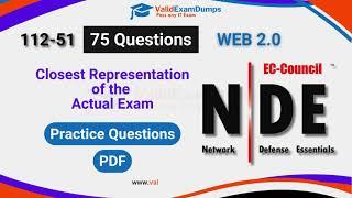 Eccouncil 112-51 Question Answers, Network Defense Essentials